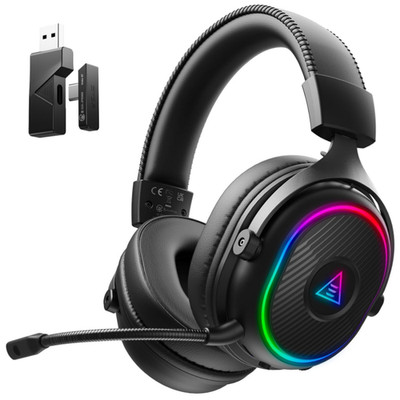 Wireless Gaming Headset EKSA 2,4GHz Bluetooth 5,3 RGB 30ms Lat