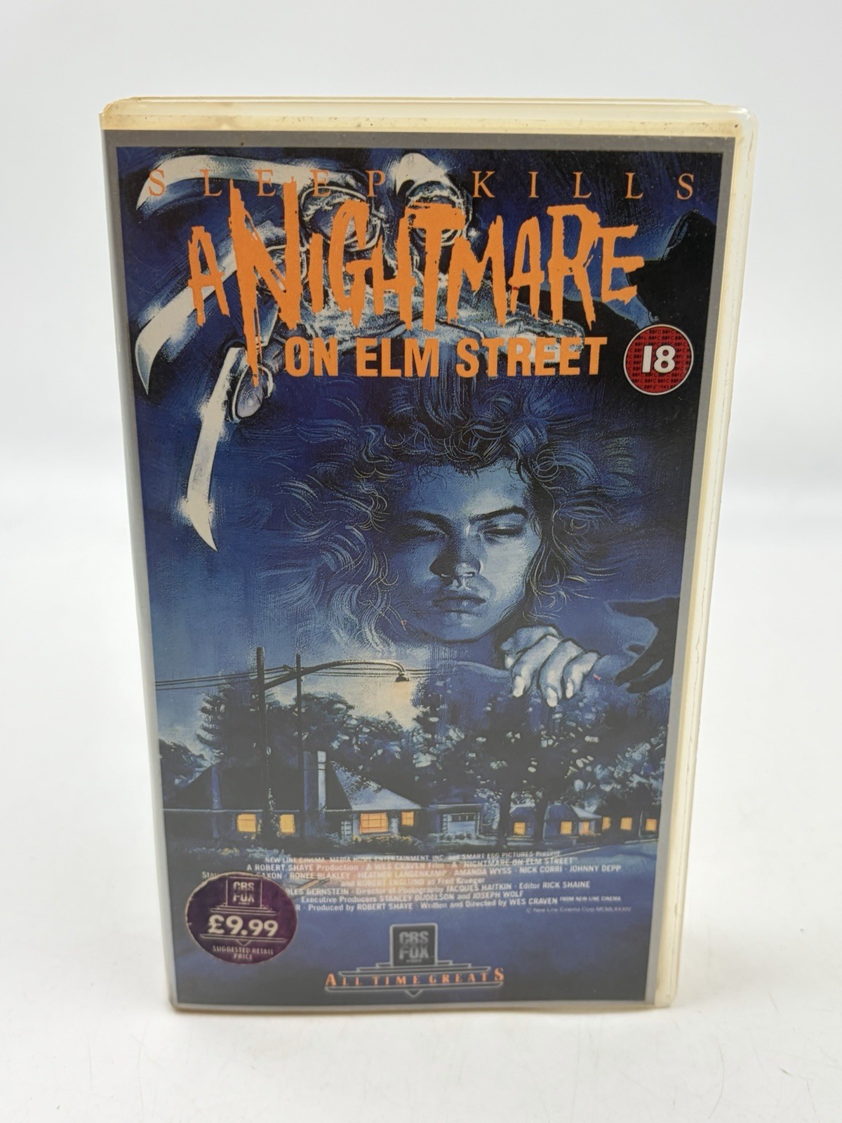 A Nightmare On Elm Street VHS Video PAL Horror UK