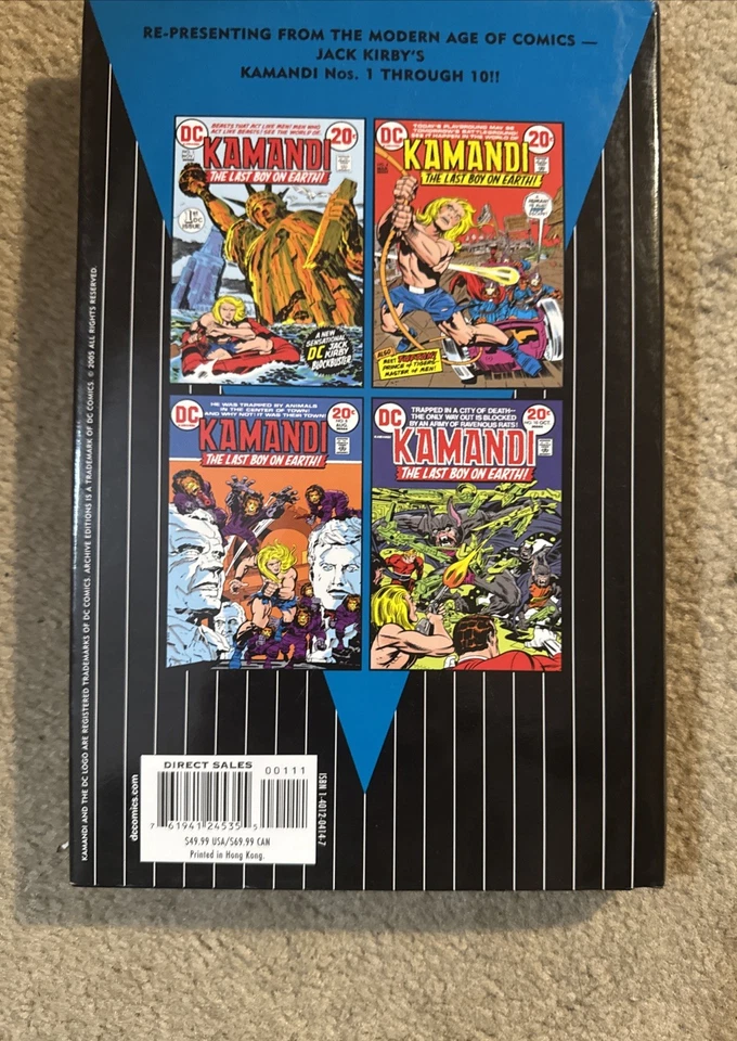KAMANDI Archives Volumen 1 DC Archive Editions HC Tapa Dura Kirby Envío Gratis Foto 4 de 4