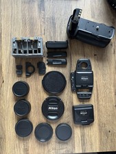 Assorted Nikon Camera Accessories & Parts Bundle 