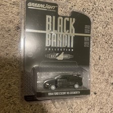1994 FORD ESCORT RS COSWORTH GREENLIGHT BLACK BANDIT 24; Free Shipping
