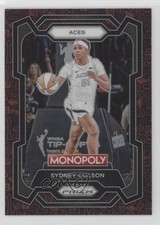 2024 Panini Prizm Monopoly WNBA Classic Icons Red Prizm Sydney Colson #23 0ms8
