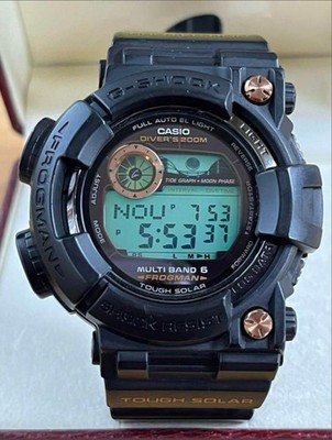Casio G-Shock Frogman GWF-1000B Frogman Black / Gold Digital Watch