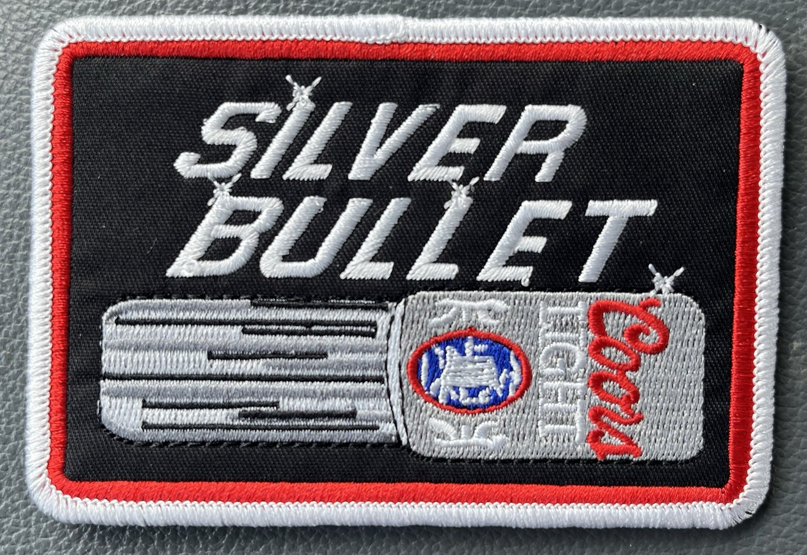 Coors Silver Bullet Beer Vintage Style Retro Iron Or Sew On Patch Cap Hat