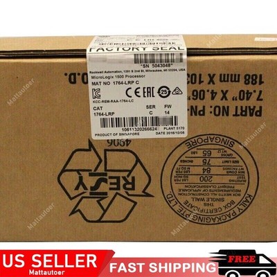 New Allen-Bradley AB 1764-LRP SER C MicroLogix1500 Processor PLC 1764LRP
