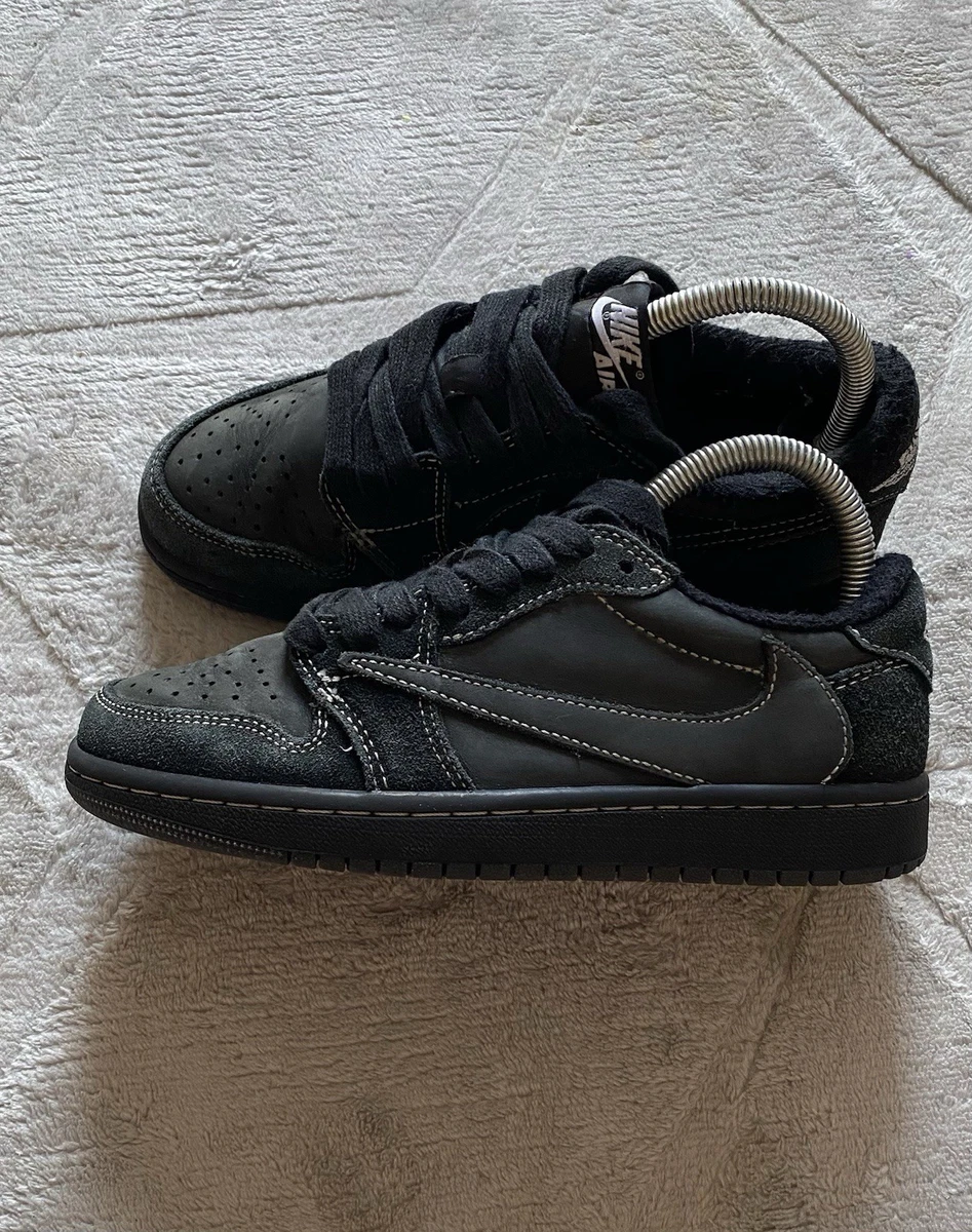 Jordan 1 Retro Low OG SP x Travis Scott Black Phantom - огромный