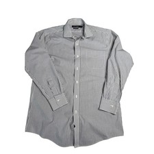 Lauren Ralph Lauren Mens Dress Shirt 16 32/33 Slim Fit Stretch Non Iron