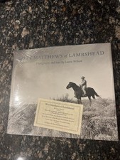 Watt Matthews of Lambshead HB/DJ Photographs & Texts By Laura Wilson NEW/SEALED