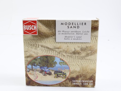 Busch H0 N 7550 Paisajismo Modelador Arena Beige | Condition: Gebraucht