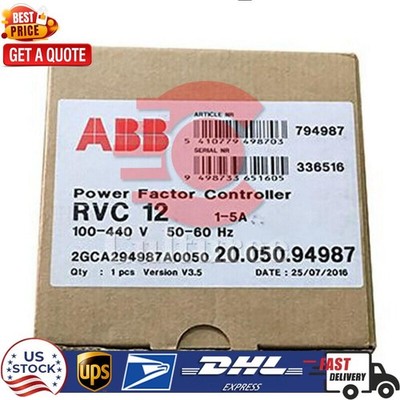 RVC-12/1-5A ABB Power Factor Controller RVC 12 1-5A Brand New Box