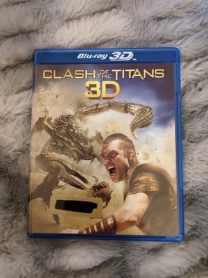 Clash of the Titans 3D (Blu-ray, 3D, Digital disc, 2010, 3-Disc Set)