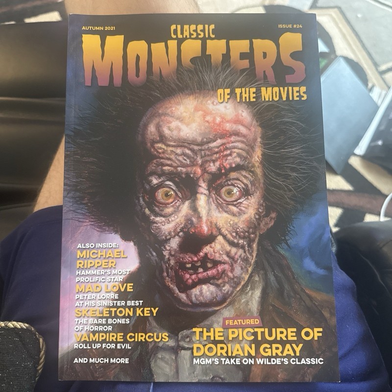 CLASSIC MONSTERS Magazine # 24 (UK)  Picture of Dorian Gray    Brand New
