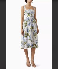 Reformation Tagliatelle Linen Dress