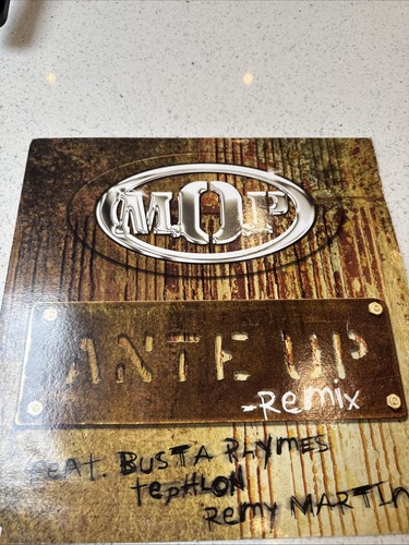 M.O.P Busta Rhymes Ante Up Remix Vinyl Rap Hip Hop 12" Single - Foto 2 di 11
