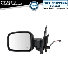 Power Heated Side View Mirror Folding Driver Left LH for 02-07 Jeep Liberty