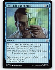 Unstable Experiment #47, Foil Magic the Gathering card