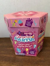 MY LIFE DOLLS SURPRISE PARTY BOX PARTY FAVORS FUN!!