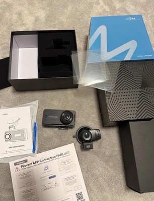 JOMISE Front and Rear Dash Cam, 4K Dual Car Camera