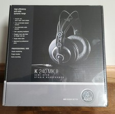 AKG K240MKII Over the Ear Headphones. New Sealed In Box.