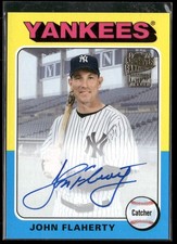 2021 Topps Archives Fan Favorites Autograph #FFA-JF John Flaherty AUTO