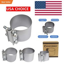Roadformer 2.5-inch Exhaust Clamp - Durable Aluminized Steel Sealing Solution