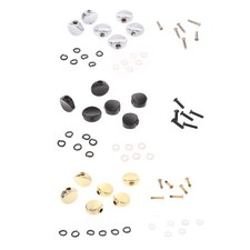 6Pcs Replacement Guitar Tuners Machine for Head Plastic Buttons Tuning Pegs Part