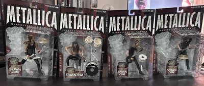 Mcfarlane Metallica Harvester Of Sorrow Single Carded Set James Lars Kurt Jason