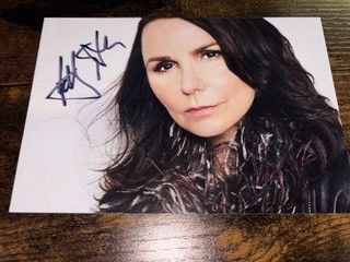 Singer Patty Smyth 198Os Hit The Warrior Sometimes Love Aint Enough Signed 4x6