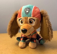 The Paw Patrol Mighty Movie Gund 7  Plush Liberty Pink Teal Pup