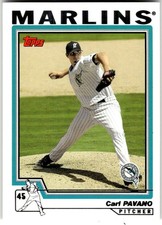 2004 Topps #48 Carl Pavano Florida Marlins MLB Baseball