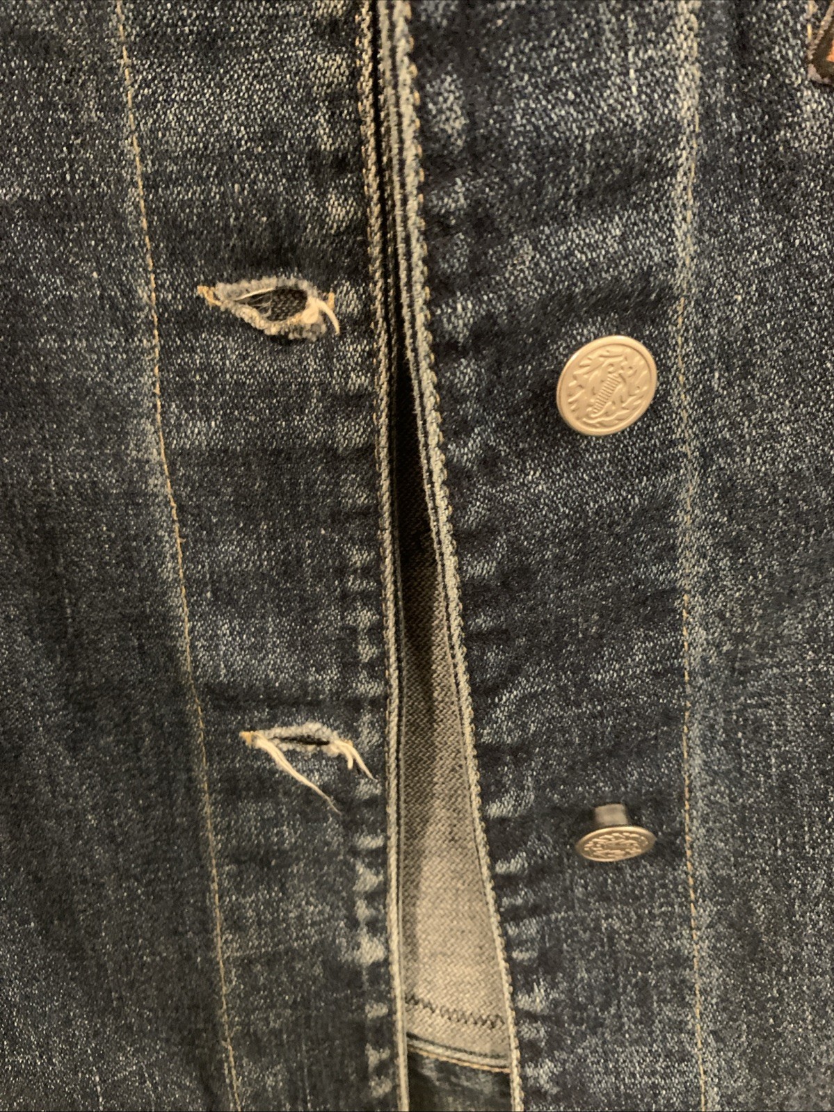 Customized Denim Jacket Biker Patch Pins Harley D… - image 19