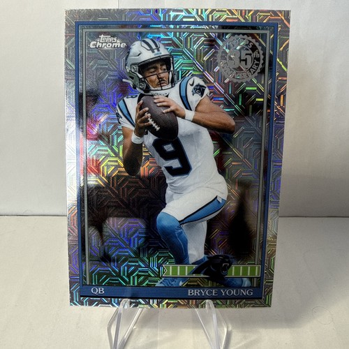 2026 Topps Flagship Bryce Young Chrome Silver Pack Mojo #91TC-14 Panthers