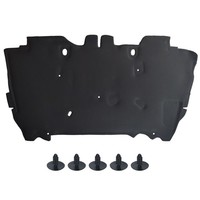 Gepco MotorhaubendäMmung DäMmmatte FüR Jeep Wrangler JK 2007-2018 Mit Clips