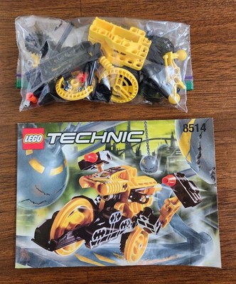 LEGO 8514 Technic RoboRiders: Power; 99% Complete w/ Instructions, Nice!