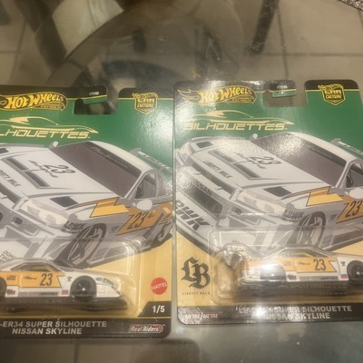 2025 Hot Wheels Premium Silhouettes LB-ER34 Super Silhouette Nissan Skyline