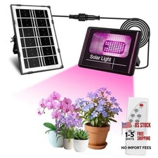 Solar Grow Lights, Rechargeable Grow Light, Full Spectrum Plant Light 1 Pack
