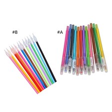 Colored Ballpoint Pen 0.35mm Art Markers Smooth Writing for Student Teacher 12pc