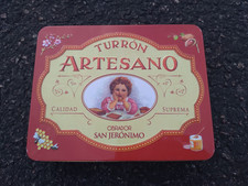 Galleta de metal de colección Turron