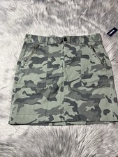 Old Navy Camo Green Cargo Skirt Size 6