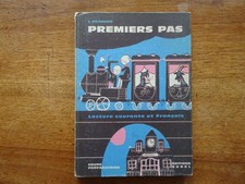 Scolaire ancien : PREMIERS PAS, Lecture courante CP, L. Brangier, 1969