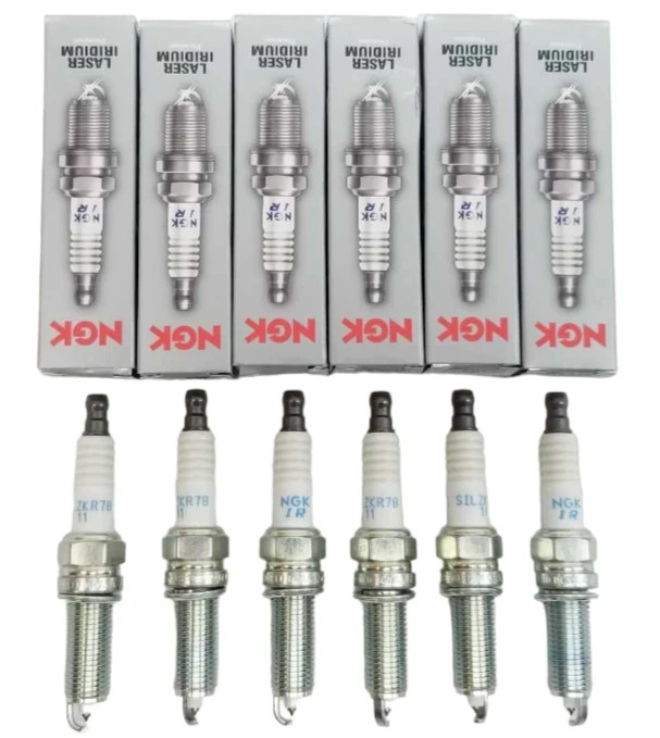 NGK LASER IRIDIUM Iridium Spark Plugs SILZKR7B11 9723 Set of 6