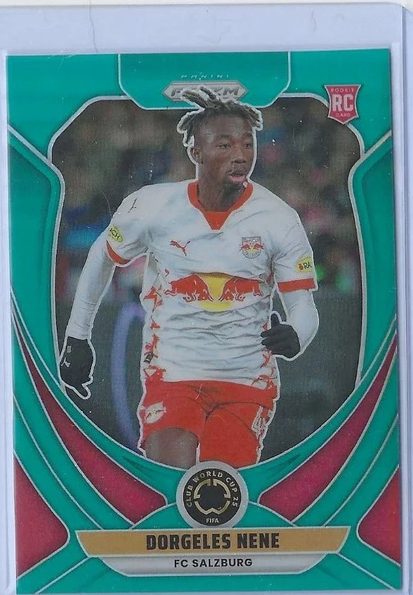 2025 Panini Prizm FIFA Club World Cup Dorgeles Nene #169 Green Wave /99 RC