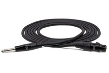 Hosa HMIC-010HZ Pro Microphone Cable, REAN XLR3F to 1/4 in TS, 10 ft