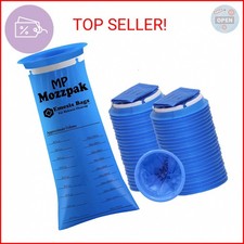 MP MOZZPAK Vomit Bags Disposable 50 Pack - 1000ml Emesis Bags, Leak-Proof Barf B