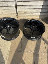 Porsche 9J1 Taycan Mission E Front Alloy Wheel Gloss Black 9.5x21ET60 9J1601025