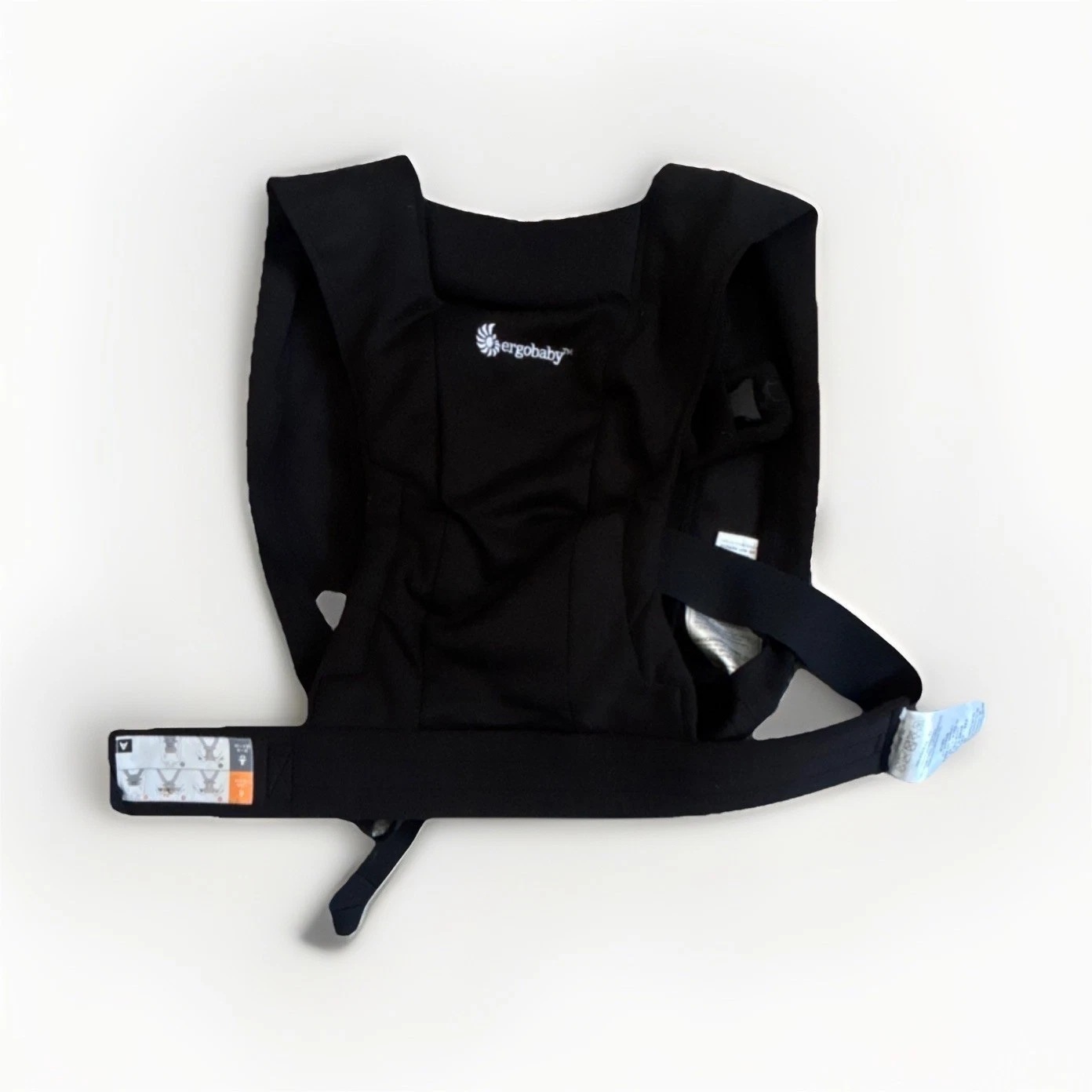 Ergobaby Black Baby Carrier with Buckle Closure for Infant and Toddler