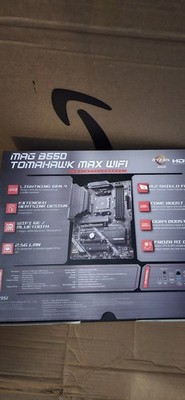 MSI MAG B550 TOMAHAWK MAX WIFI AM4 AMD Motherboard