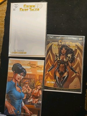 Zenescope Grimm Fairy Tales 9 Collectible Covers