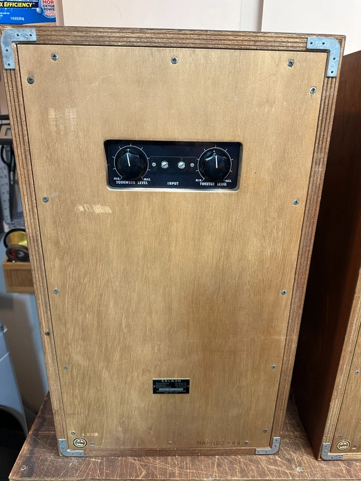 Par de altavoces estéreo clásicos Pioneer CS-A50 ENVÍO GRATUITO Foto 4 de 4