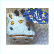 Plush Cow Toy Soft Cute Cow Face with Tag - Kids Stuffed Animal - New